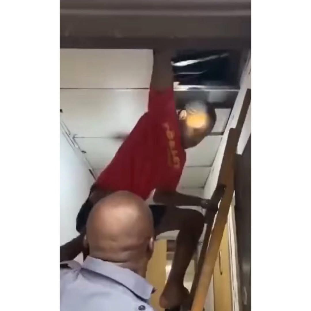 Man Caught Hiding In Bank Ceiling After Alleged Attempted Heist