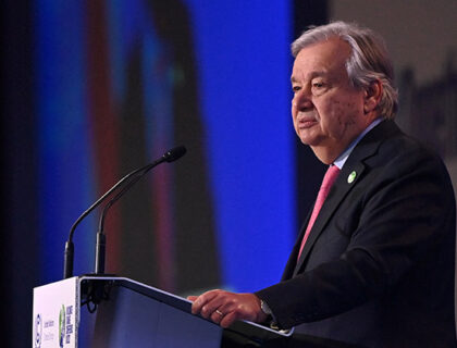 UN Chief Urges Global Rejection of Hunger as a Weapon of War