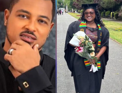 Van Vicker Beams With Pride As Daughter Graduates With Law Degree
