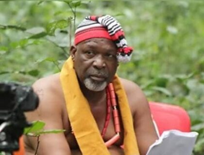 CharlyBoy Calls For Support As Nollywood Veteran Tom Njemanze Battles Prostate Cancer