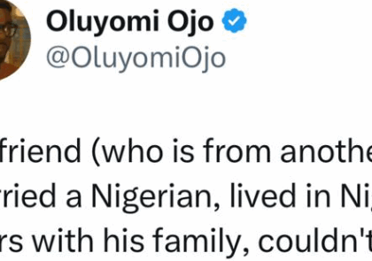 Ghanaian Man Decries Citizenship Struggles Despite 10 Years Of Marriage In Nigeria