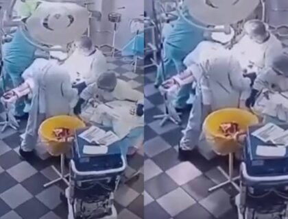 Kamchatka Surgeons Continue Operation Amid 8.8 Magnitude Earthquake, Footage Goes Viral