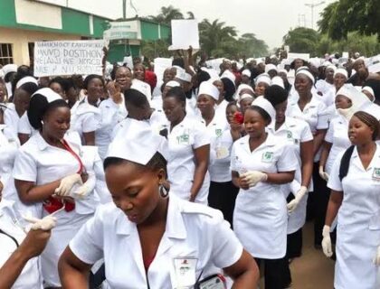 Nigerian Nurses Begin Nationwide Seven-Day Warning Strike Over Poor Welfare Conditions