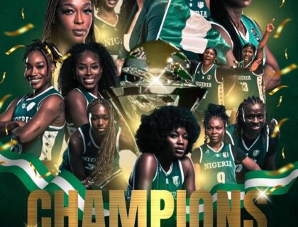Nigeria’s D’Tigress Win Historic 5th Consecutive AFC Women’s AfroBasket Title