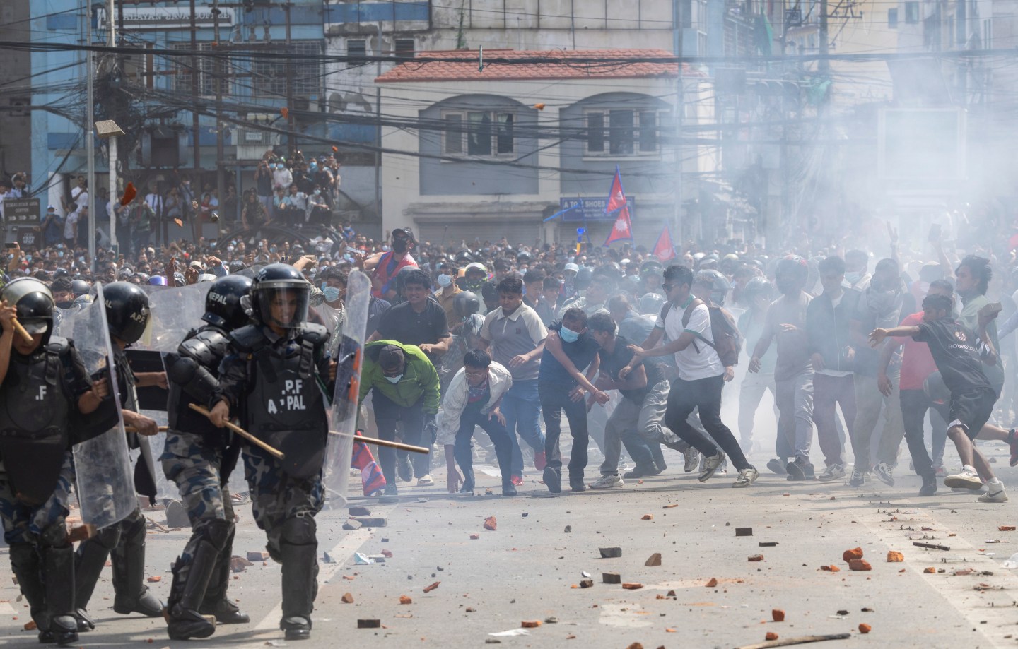 Nepal Protests Over Social Media Ban Leave 14 Dead in Clashes With Police
