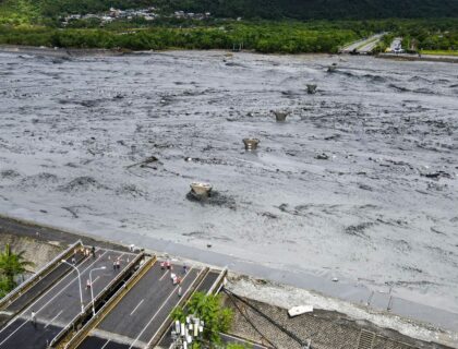 At Least 14 Dead After Lake Barrier Collapse In Taiwan Following Super Typhoon Ragasa