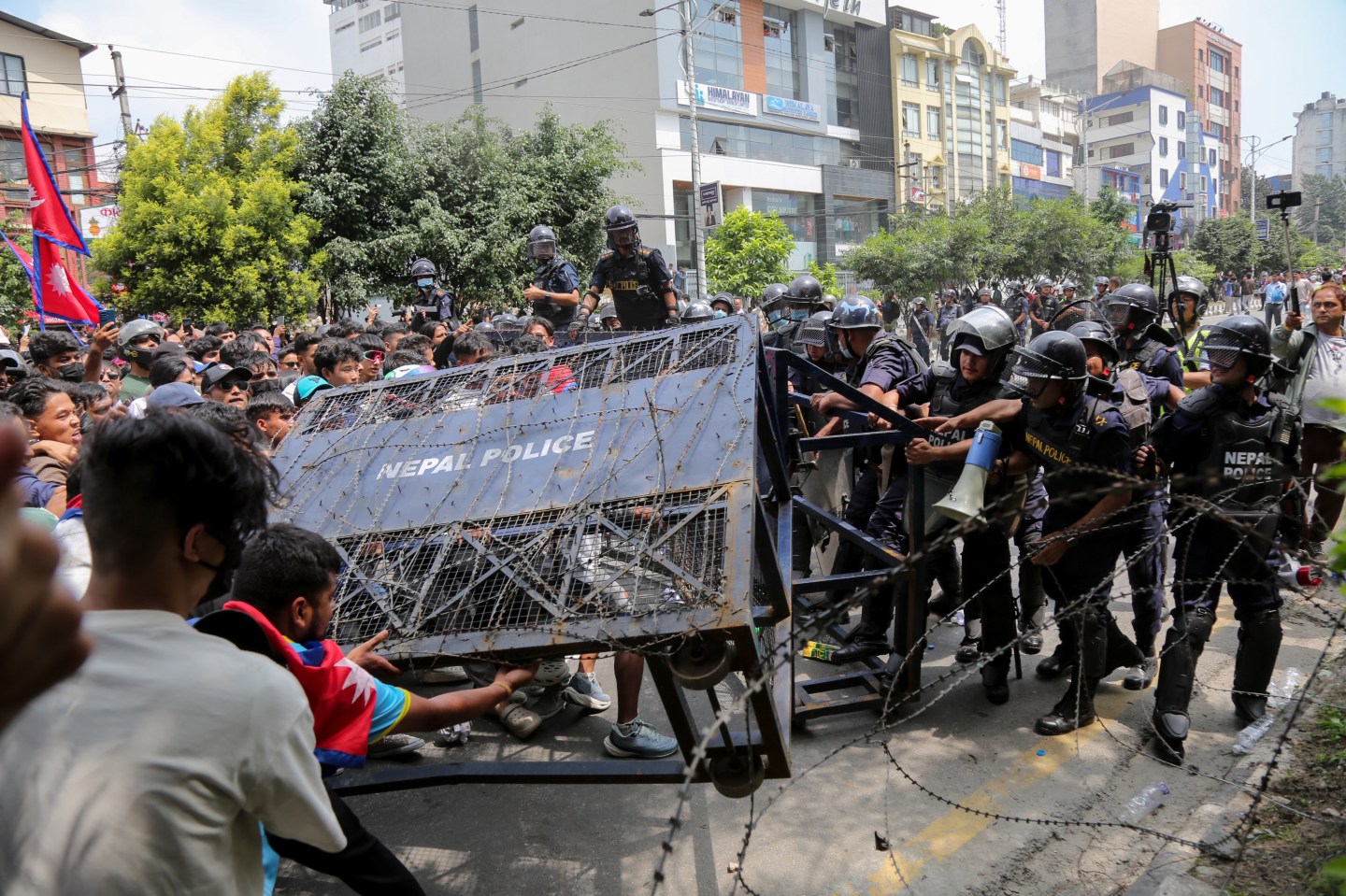 Nepal Protests Over Social Media Ban Leave 14 Dead in Clashes With Police