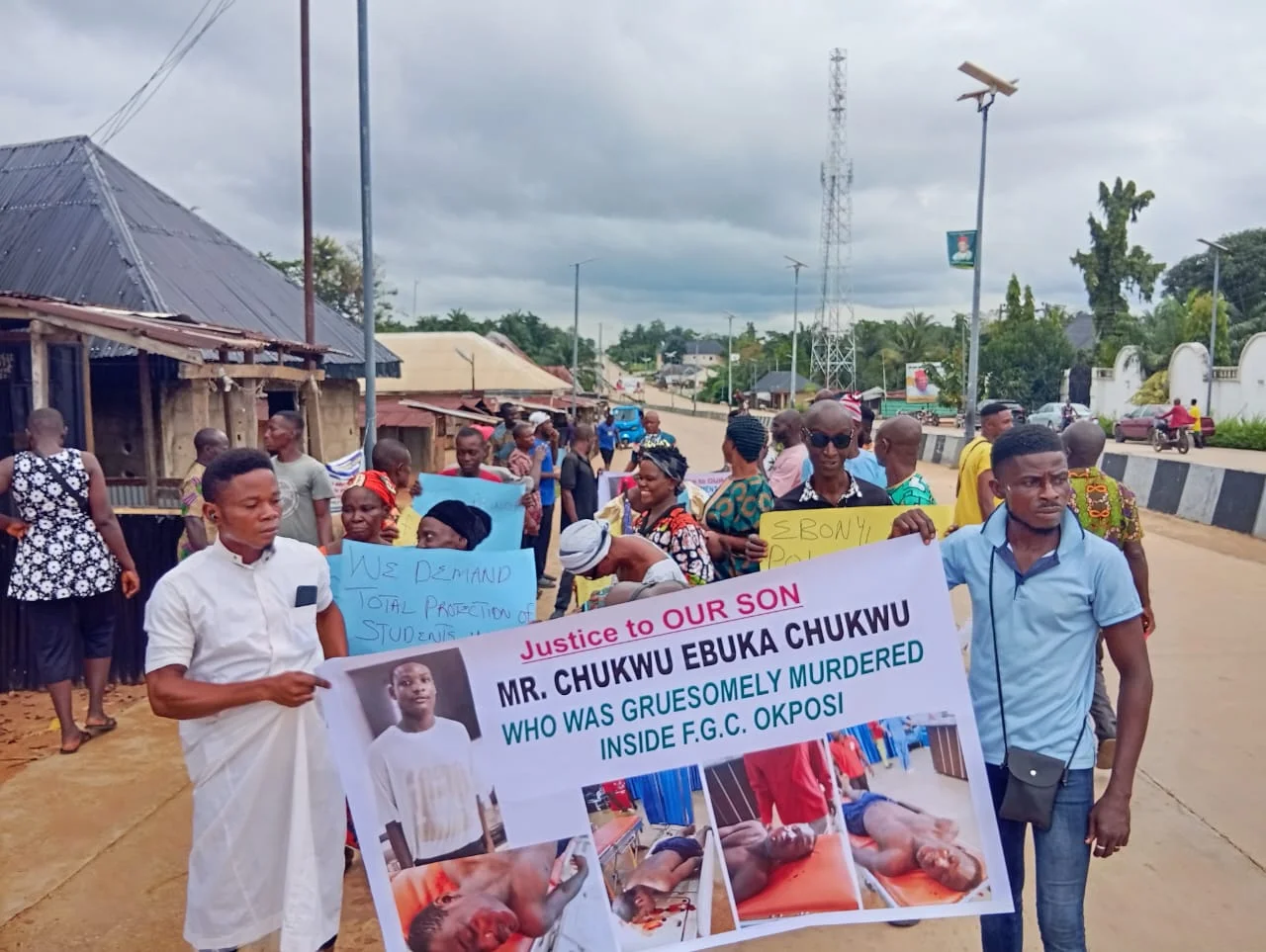 Ebonyi Community Protests Over Student’s Death, Demands Justice