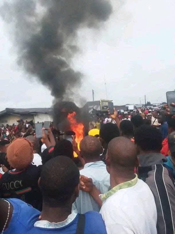 Mob Burns Woman Alive Over Alleged Kidnapping Attempt In Delta