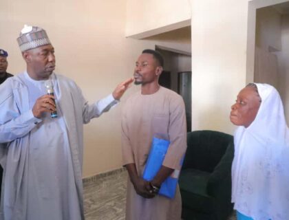 Governor Zulum Gifts House To Anambra Health Worker Who Served During Boko Haram Insurgency