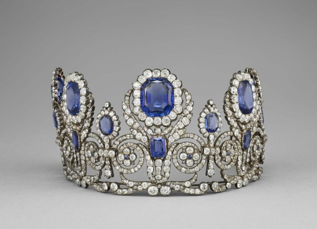 Tiara from the matching set of Queen Marie-Amélie and Queen Hortense
