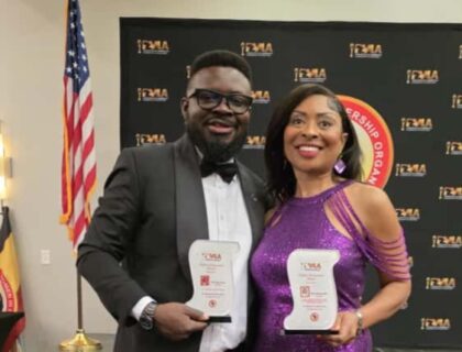 Jide Ogunleye Receives Pan African American Leadership Award in Houston, USA