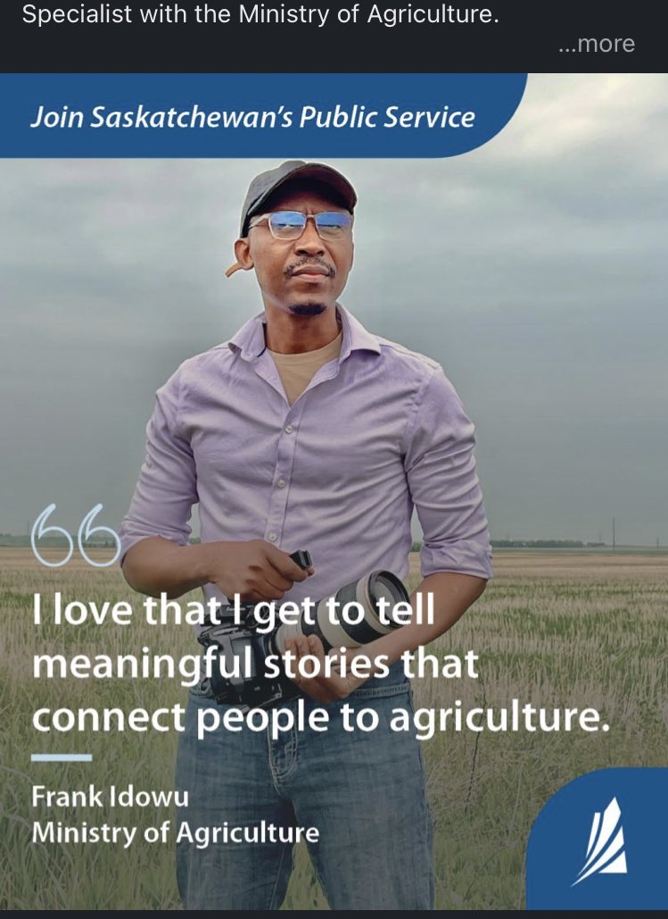 Frank Donga Now Works With Government of Saskatchewan