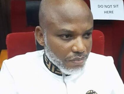 Nnamdi Kanu Files New Motion in Abuja Court Challenging Legal Foundation of All Pending Charges