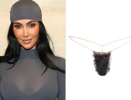 Kim Kardashian’s Skims Sells Out Controversial Faux Hair Thong