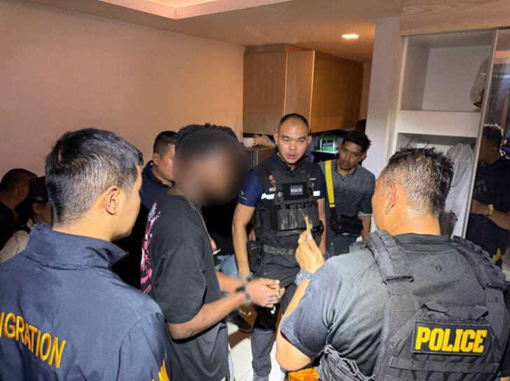 Nigerian Drug Network Foiled in Joint Chonburi-Pattaya Operation