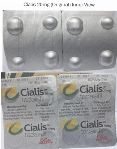 NAFDAC Alerts Nigerians to Beware of Counterfeit Cialis Tablets

