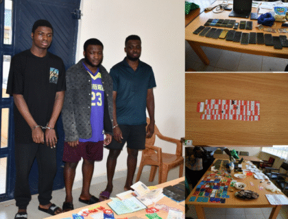 Three Nigerian Nationals Arrested In Kenya Over Alleged Cyber Fraud And Illegal Stay