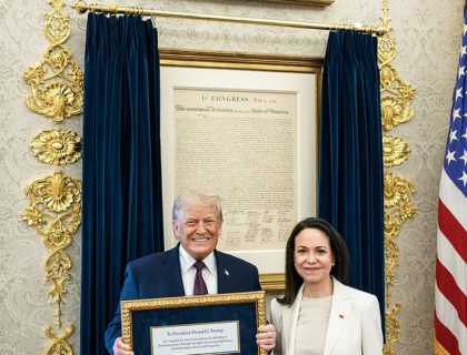 Nobel Committee Rejects Payout as Machado Gifts Peace Medal to Trump