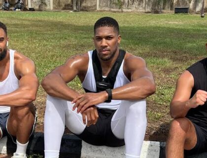 Anthony Joshua Attends Burial of Friend Following Fatal Accident