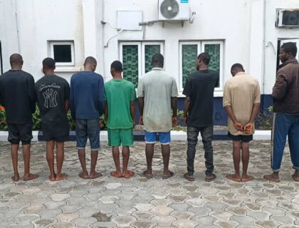 Nigerian Navy Apprehends Eight Suspects and Seizes 44,000 Litres of Illegal Diesel