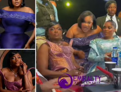 Nollywood Actresses Funke Akindele and Toyin Abraham Spark Rivalry Rumors After Public Snub