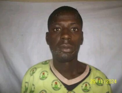 Convict at Large Following Vehicle Accident in Yobe