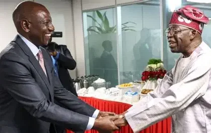 Presidents Tinubu and Ruto Meet at Africa Forward Summit in Nairobi