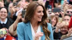 Princess Catherine Receives Warm Welcome During Italy Visit